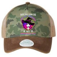 Not My Circus Not My Monkeys My Monkeys Fly Witch Halloween Legacy Tie Dye Trucker Hat