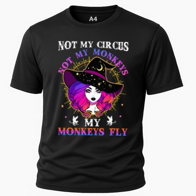 Not My Circus Not My Monkeys My Monkeys Fly Witch Halloween Performance Shirt