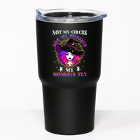 Not My Circus Not My Monkeys My Monkeys Fly Witch Halloween Tumbler