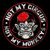 Not My Circus Not My Monkeys Drawstring Bag