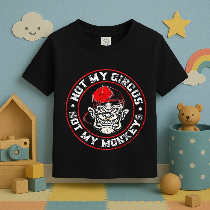 Not My Circus Not My Monkeys Toddler T-Shirt