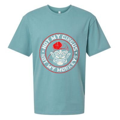 Not My Circus Not My Monkeys Sueded Cloud Jersey T-Shirt