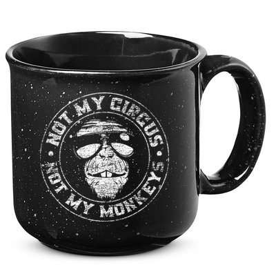 Not My Circus Not My Monkeys 15oz Campfire Ceramic Mug