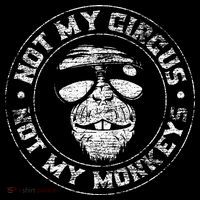 Not My Circus Not My Monkeys Flatbill Hat
