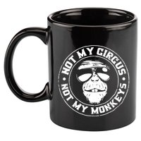 Not My Circus Not My Monkeys 11oz C Handle Ceramic Mug
