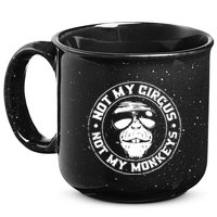 Not My Circus Not My Monkeys 15oz Campfire Ceramic Mug