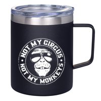 Not My Circus Not My Monkeys 12oz Stainless Steel Coffee Mug
