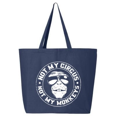 Not My Circus Not My Monkeys 25L Jumbo Tote