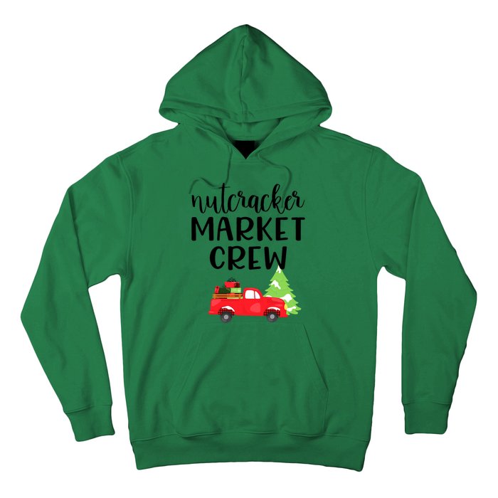 Nutcracker Market Crew Matching Christmas Shopping Hoodie