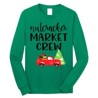 Nutcracker Market Crew Matching Christmas Shopping Long Sleeve Shirt