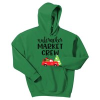 Nutcracker Market Crew Matching Christmas Shopping Kids Hoodie