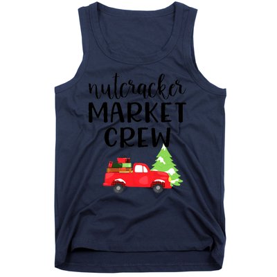 Nutcracker Market Crew Matching Christmas Shopping Tank Top