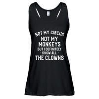 Not My Circus Not My Monkeys But I Definitely Know Nanny Ladies Essential Flowy Tank