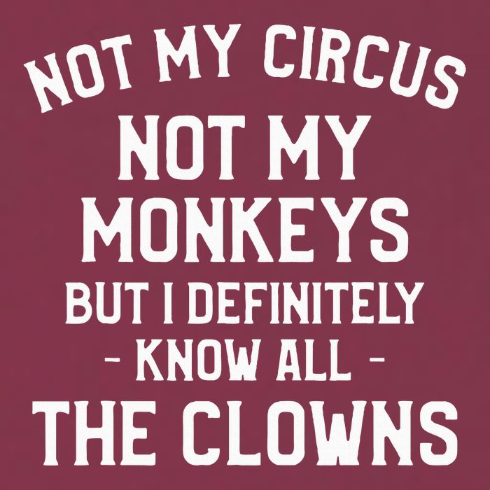 Not My Circus Not My Monkeys But I Definitely Know Nanny 16oz Travel Tumbler