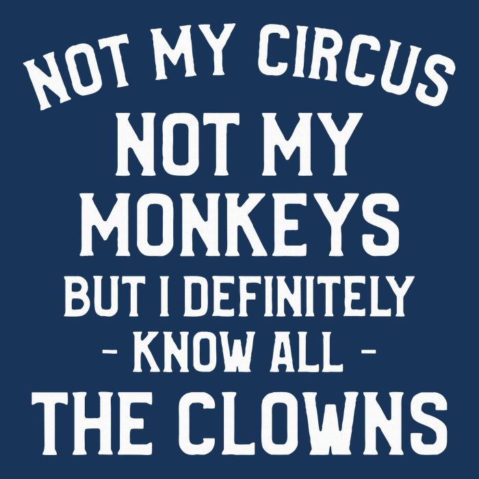 Not My Circus Not My Monkeys But I Definitely Know Nanny Infant Baby Jersey Bodysuit