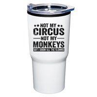 Not My Circus Not My Monkeys But I Definitely Know All The Clowns Funny Saying Tumbler