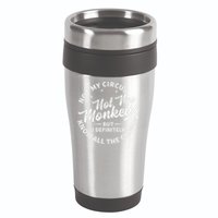 Not My Circus Not My Monkeys But I Definitely Know All The Clowns Funny Saying 16oz Travel Tumbler