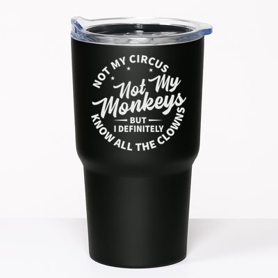 Not My Circus Not My Monkeys But I Definitely Know All The Clowns Funny Saying Tumbler