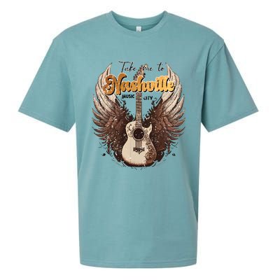 Nashville Music City Super Soft Howdy Sueded Cloud Jersey T-Shirt