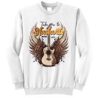 Nashville Music City Super Soft Howdy Sweatshirt