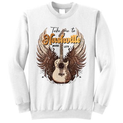 Nashville Music City Super Soft Howdy Sweatshirt