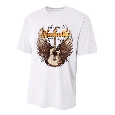 Nashville Music City Super Soft Howdy Performance Sprint T-Shirt