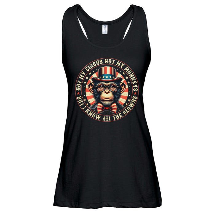 Not My Circus Not My Monkeys But I Know All The Clowns Ladies Essential Flowy Tank
