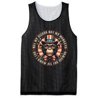 Not My Circus Not My Monkeys But I Know All The Clowns Mesh Reversible Basketball Jersey Tank