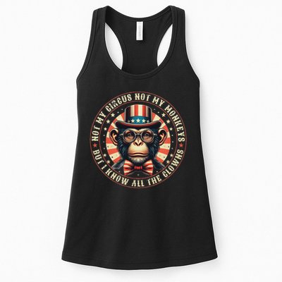 Not My Circus Not My Monkeys But I Know All The Clowns Womens Tank Top