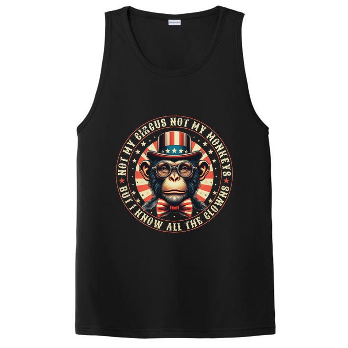 Not My Circus Not My Monkeys But I Know All The Clowns PosiCharge Competitor Tank