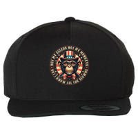 Not My Circus Not My Monkeys But I Know All The Clowns Wool Snapback Cap