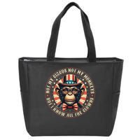 Not My Circus Not My Monkeys But I Know All The Clowns Zip Tote Bag