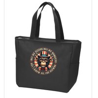 Not My Circus Not My Monkeys But I Know All The Clowns Zip Tote Bag