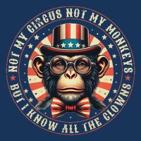 Not My Circus Not My Monkeys But I Know All The Clowns Infant Baby Jersey Bodysuit