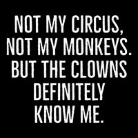 Not My Circus Not My Monkeys But The Clowns Definitely Know Bucket Hat