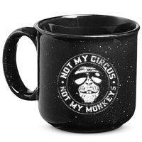 Not My Circus Not My Monkeys 15oz Campfire Ceramic Mug