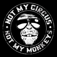 Not My Circus Not My Monkeys Drawstring Bag