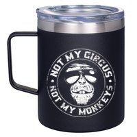 Not My Circus Not My Monkeys 12oz Stainless Steel Coffee Mug