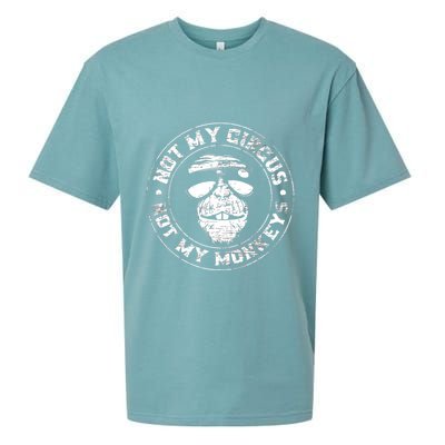 Not My Circus Not My Monkeys Sueded Cloud Jersey T-Shirt