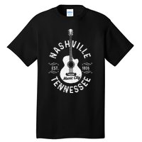 Nashville - Music City Tennessee Country Music Souvenir Tall T-Shirt