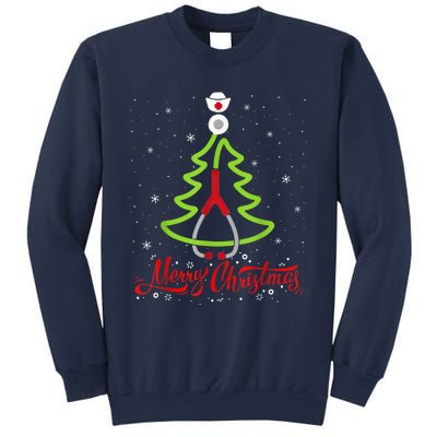 Nurse Merry Christmas Tree Stethoscope Xmas Nurse Christmas Sweatshirt