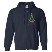 Nurse Merry Christmas Tree Stethoscope Xmas Nurse Christmas Full Zip Hoodie