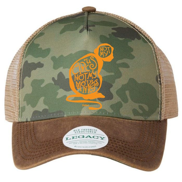 Not My Circus Not My Monkeys Legacy Tie Dye Trucker Hat