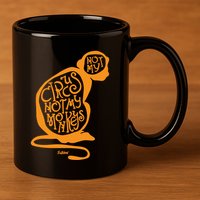 Not My Circus Not My Monkeys 11oz C Handle Ceramic Mug