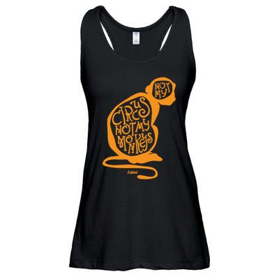 Not My Circus Not My Monkeys Ladies Essential Flowy Tank