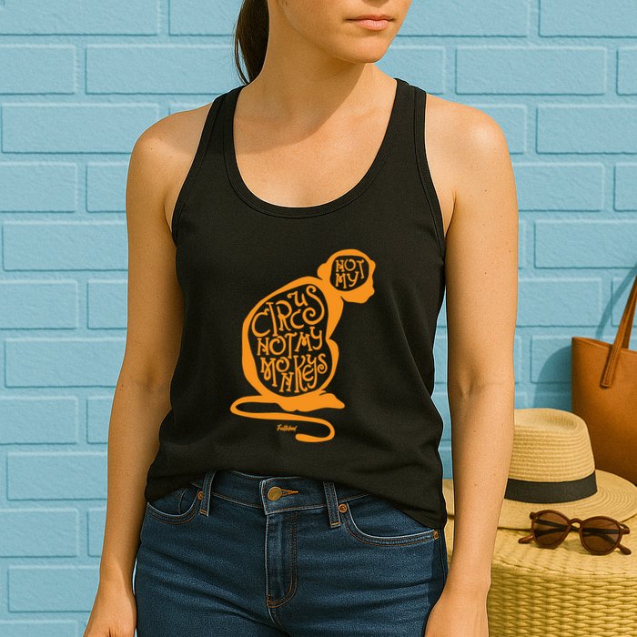 Not My Circus Not My Monkeys Womens Tank Top