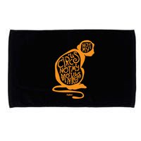 Not My Circus Not My Monkeys Microfiber Hand Towel