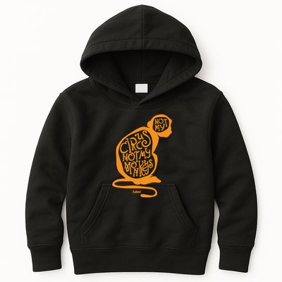 Not My Circus Not My Monkeys Kids Hoodie
