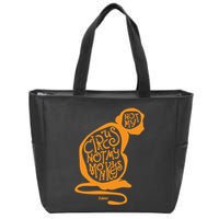 Not My Circus Not My Monkeys Zip Tote Bag