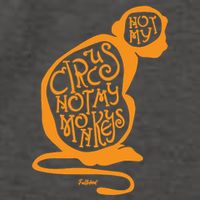Not My Circus Not My Monkeys Vector Backpack
